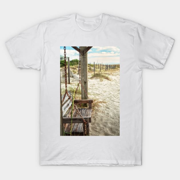 Tybee Island Beach Swing T-Shirt by Gestalt Imagery